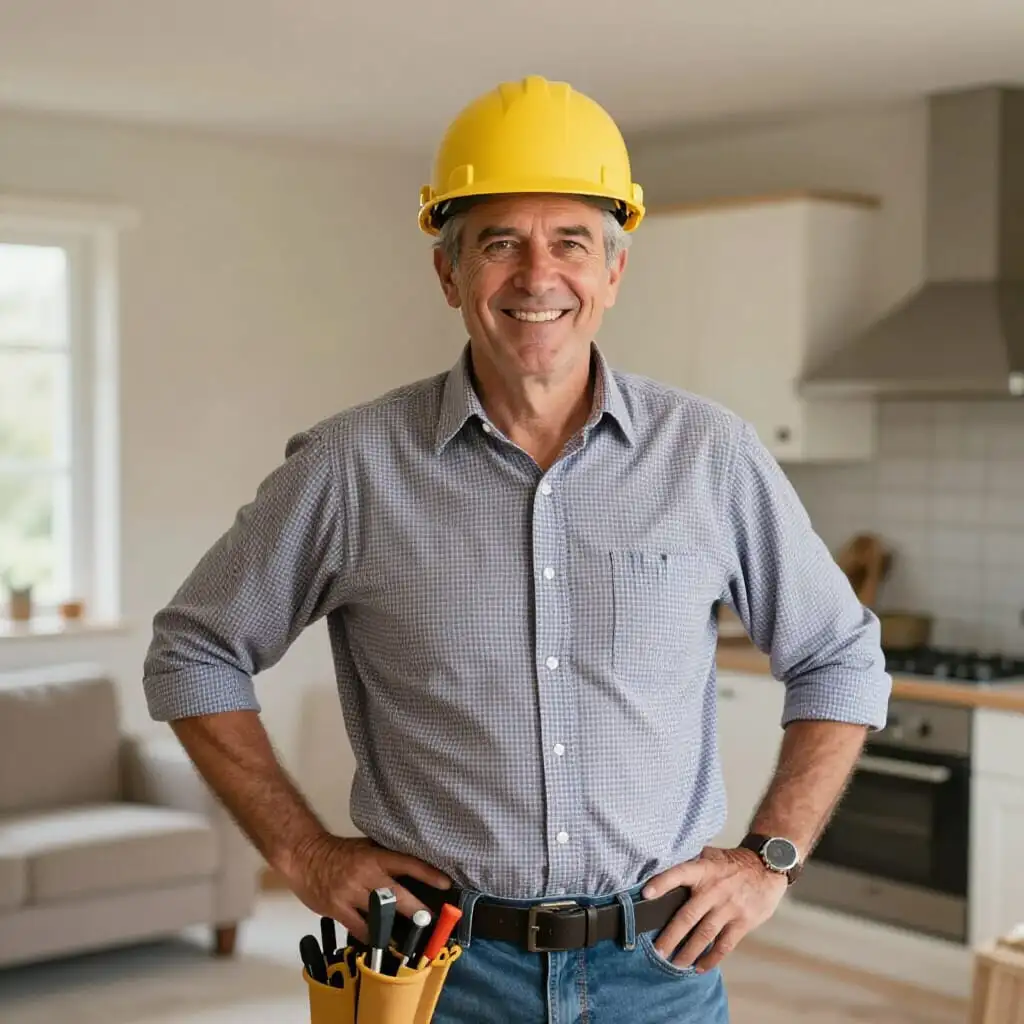 Arnie, artisan spécialisé dans la rénovation, l'électricité et l'amélioration de l'habitat